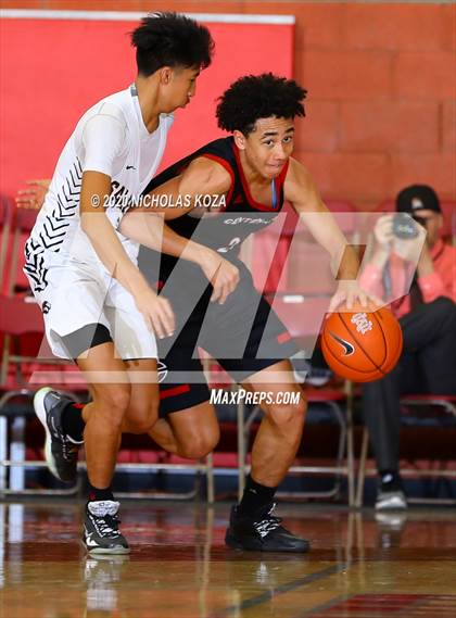 Thumbnail 2 in Salesian vs. Centennial (Nike Extravaganza) photogallery.