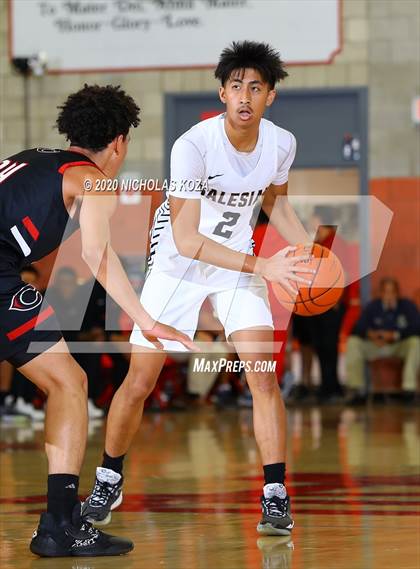 Thumbnail 1 in Salesian vs. Centennial (Nike Extravaganza) photogallery.