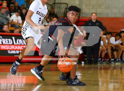 Thumbnail 3 in Salesian vs. Centennial (Nike Extravaganza) photogallery.