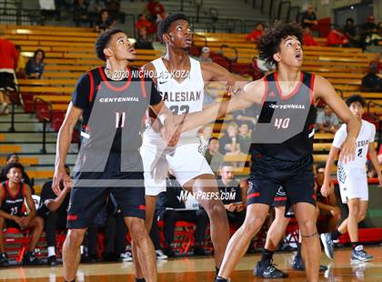 Thumbnail 3 in Salesian vs. Centennial (Nike Extravaganza) photogallery.