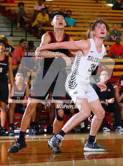Thumbnail 2 in Salesian vs. Centennial (Nike Extravaganza) photogallery.