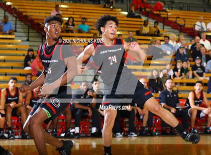 Thumbnail 3 in Salesian vs. Centennial (Nike Extravaganza) photogallery.