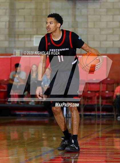 Thumbnail 3 in Salesian vs. Centennial (Nike Extravaganza) photogallery.
