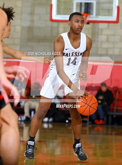 Thumbnail 2 in Salesian vs. Centennial (Nike Extravaganza) photogallery.