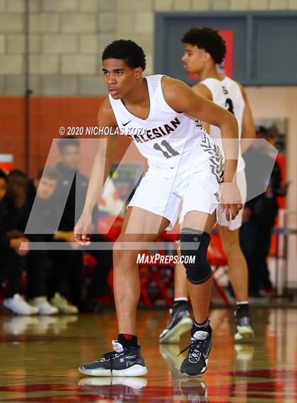 Thumbnail 3 in Salesian vs. Centennial (Nike Extravaganza) photogallery.