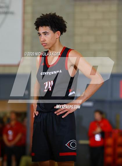 Thumbnail 3 in Salesian vs. Centennial (Nike Extravaganza) photogallery.