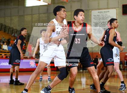 Thumbnail 2 in Salesian vs. Centennial (Nike Extravaganza) photogallery.