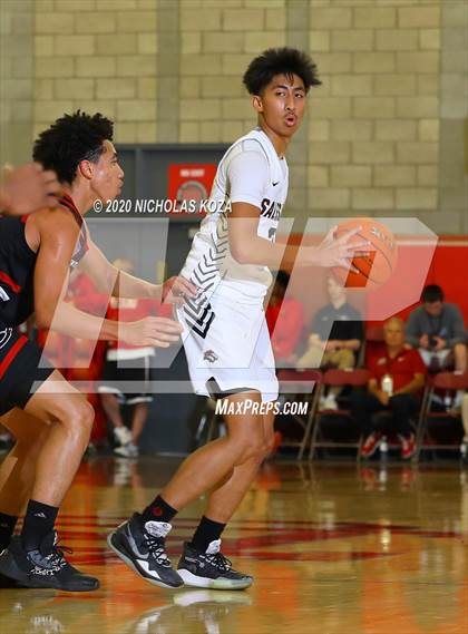 Thumbnail 3 in Salesian vs. Centennial (Nike Extravaganza) photogallery.
