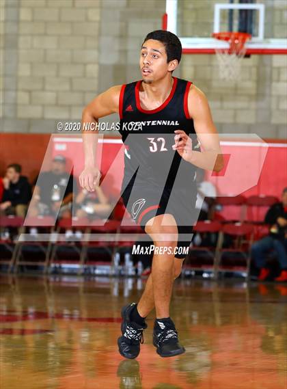 Thumbnail 2 in Salesian vs. Centennial (Nike Extravaganza) photogallery.