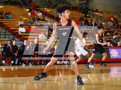 Thumbnail 2 in Salesian vs. Centennial (Nike Extravaganza) photogallery.