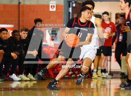 Thumbnail 2 in Salesian vs. Centennial (Nike Extravaganza) photogallery.