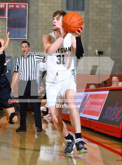 Thumbnail 2 in Salesian vs. Centennial (Nike Extravaganza) photogallery.