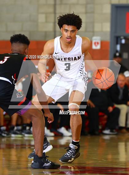 Thumbnail 2 in Salesian vs. Centennial (Nike Extravaganza) photogallery.
