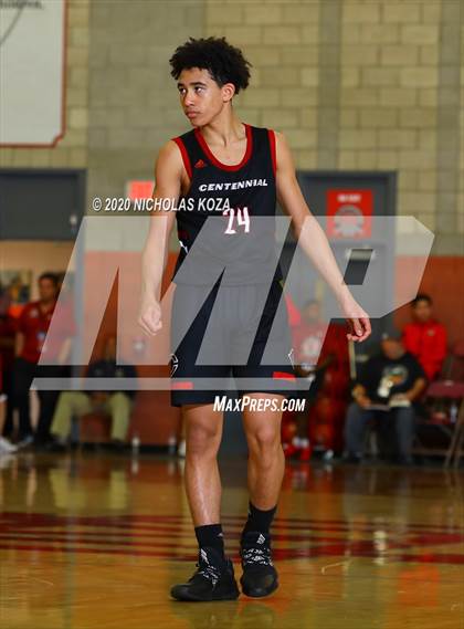 Thumbnail 1 in Salesian vs. Centennial (Nike Extravaganza) photogallery.