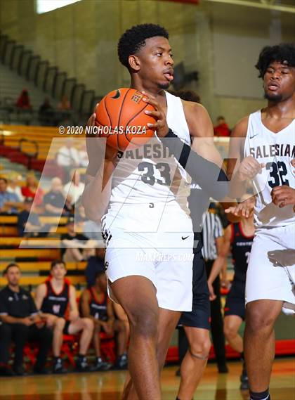Thumbnail 2 in Salesian vs. Centennial (Nike Extravaganza) photogallery.