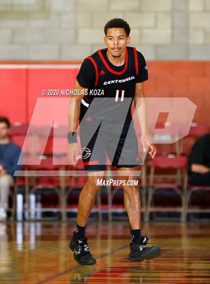 Thumbnail 3 in Salesian vs. Centennial (Nike Extravaganza) photogallery.