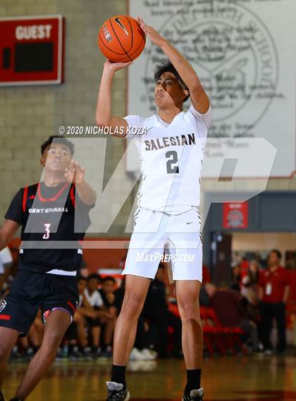 Thumbnail 1 in Salesian vs. Centennial (Nike Extravaganza) photogallery.