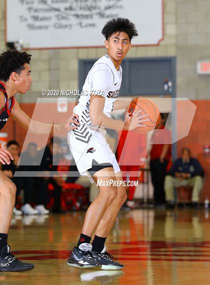 Thumbnail 2 in Salesian vs. Centennial (Nike Extravaganza) photogallery.