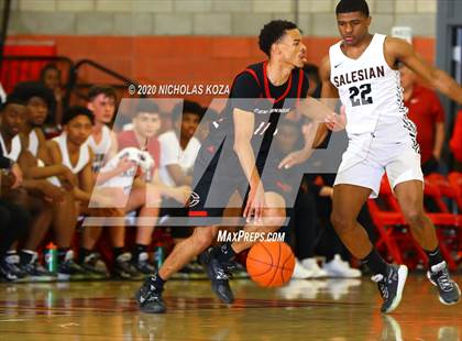 Thumbnail 2 in Salesian vs. Centennial (Nike Extravaganza) photogallery.