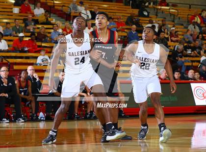 Thumbnail 2 in Salesian vs. Centennial (Nike Extravaganza) photogallery.