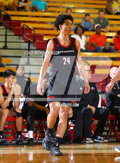 Thumbnail 1 in Salesian vs. Centennial (Nike Extravaganza) photogallery.