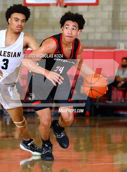 Thumbnail 2 in Salesian vs. Centennial (Nike Extravaganza) photogallery.