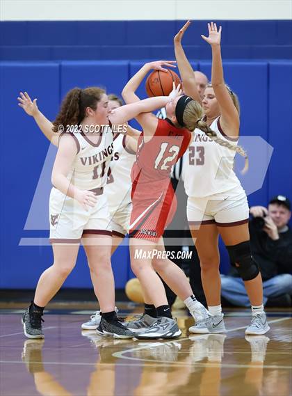 Thumbnail 2 in  Jackson vs Vinton County (OHSAA D2 District Semifinal)) photogallery.