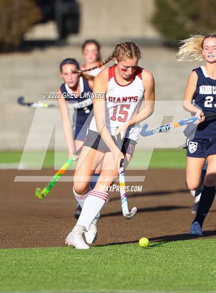 Thumbnail 2 in Redwood vs. Marin Catholic (MCAL Championship) photogallery.