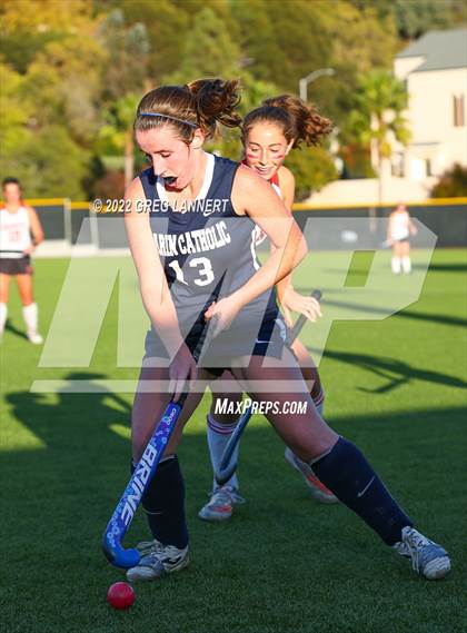 Thumbnail 3 in Redwood vs. Marin Catholic (MCAL Championship) photogallery.