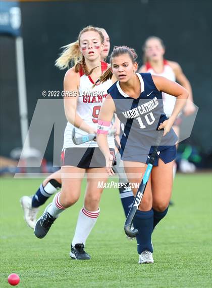 Thumbnail 3 in Redwood vs. Marin Catholic (MCAL Championship) photogallery.