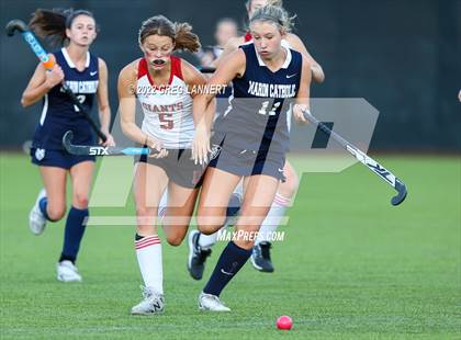 Thumbnail 3 in Redwood vs. Marin Catholic (MCAL Championship) photogallery.