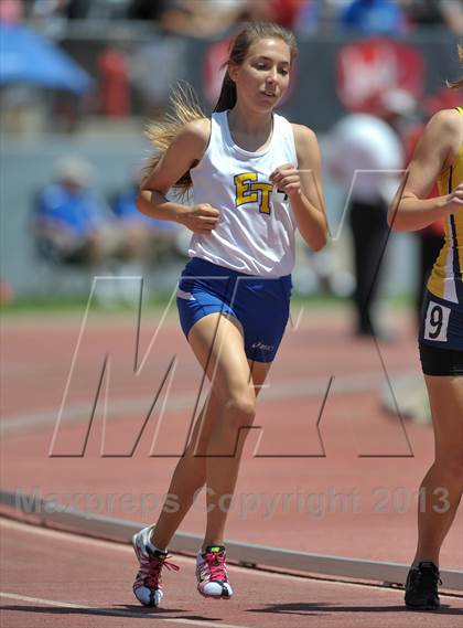 Thumbnail 1 in CIF SS Track and Field Finals (Girls Division 1 -1600m) photogallery.