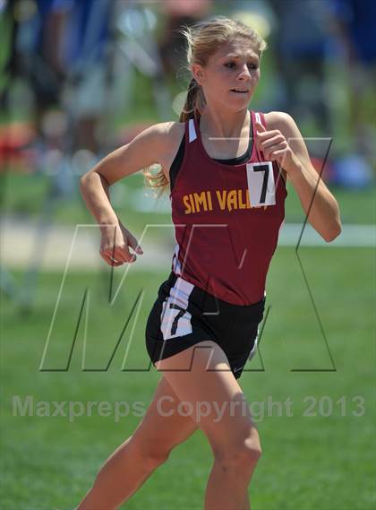Thumbnail 3 in CIF SS Track and Field Finals (Girls Division 1 -1600m) photogallery.