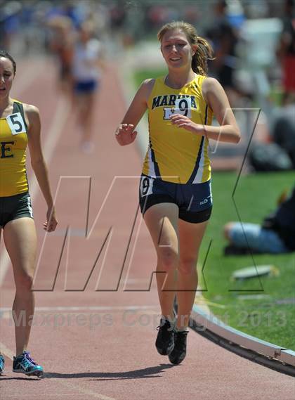 Thumbnail 3 in CIF SS Track and Field Finals (Girls Division 1 -1600m) photogallery.
