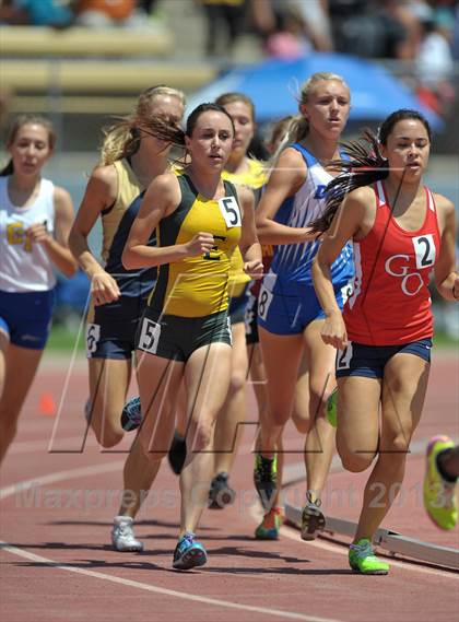 Thumbnail 3 in CIF SS Track and Field Finals (Girls Division 1 -1600m) photogallery.