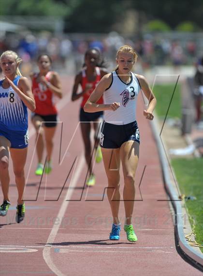 Thumbnail 2 in CIF SS Track and Field Finals (Girls Division 1 -1600m) photogallery.