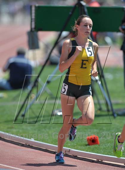 Thumbnail 3 in CIF SS Track and Field Finals (Girls Division 1 -1600m) photogallery.