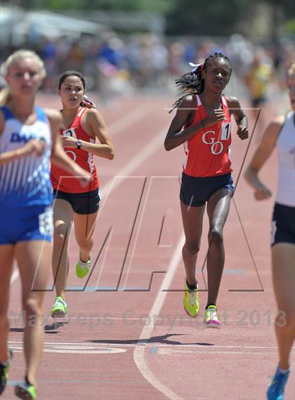 Thumbnail 1 in CIF SS Track and Field Finals (Girls Division 1 -1600m) photogallery.