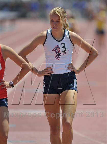 Thumbnail 2 in CIF SS Track and Field Finals (Girls Division 1 -1600m) photogallery.