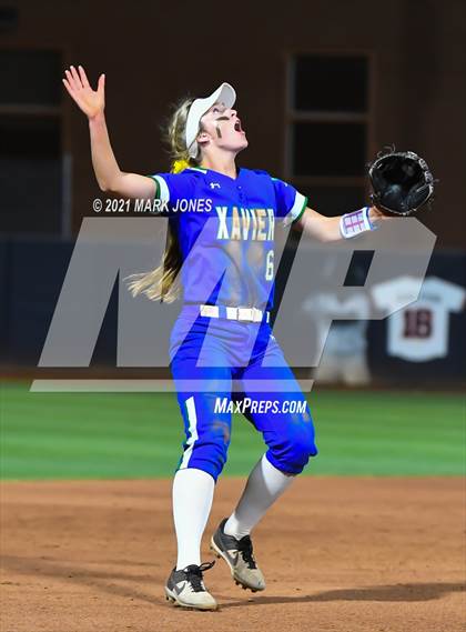 Thumbnail 2 in Xavier College Prep vs. Red Mountain  (AIA 6A Final)  photogallery.
