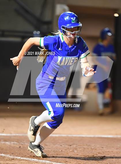 Thumbnail 2 in Xavier College Prep vs. Red Mountain  (AIA 6A Final)  photogallery.