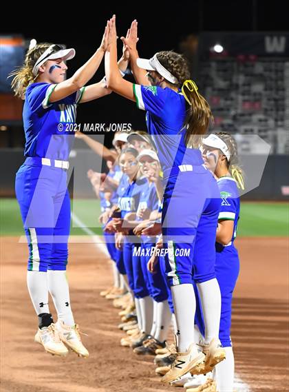 Thumbnail 1 in Xavier College Prep vs. Red Mountain  (AIA 6A Final)  photogallery.