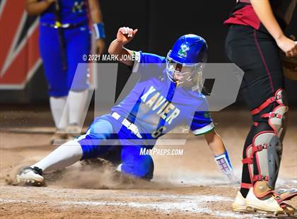 Thumbnail 2 in Xavier College Prep vs. Red Mountain  (AIA 6A Final)  photogallery.