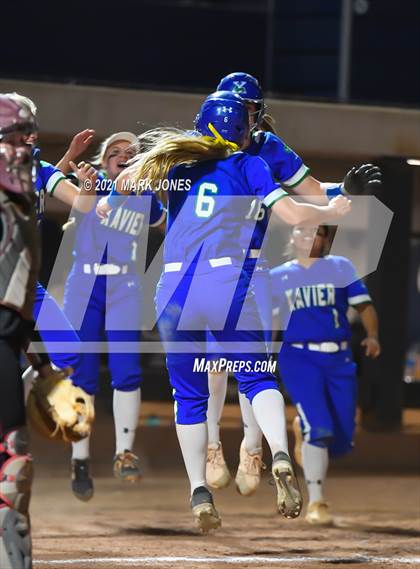 Thumbnail 2 in Xavier College Prep vs. Red Mountain  (AIA 6A Final)  photogallery.