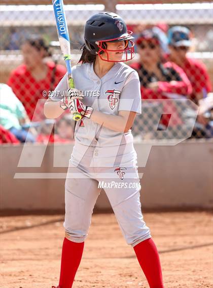 Thumbnail 1 in Chandler Prep vs. Tempe (Chandler Prep Softball Classic) photogallery.