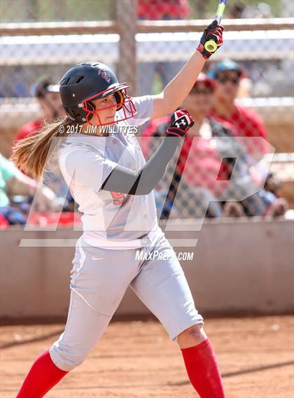 Thumbnail 1 in Chandler Prep vs. Tempe (Chandler Prep Softball Classic) photogallery.