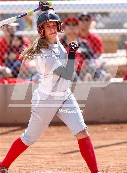Thumbnail 2 in Chandler Prep vs. Tempe (Chandler Prep Softball Classic) photogallery.