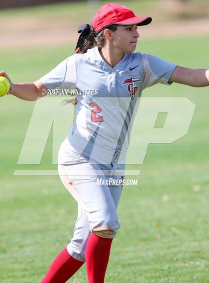 Thumbnail 2 in Chandler Prep vs. Tempe (Chandler Prep Softball Classic) photogallery.