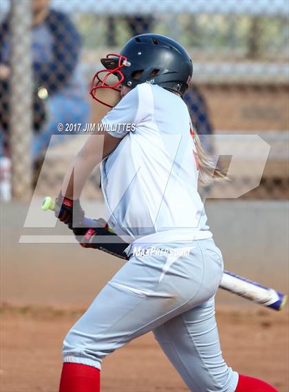 Thumbnail 3 in Chandler Prep vs. Tempe (Chandler Prep Softball Classic) photogallery.