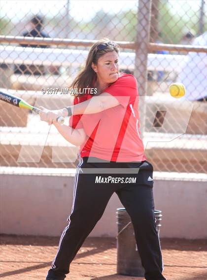 Thumbnail 3 in Chandler Prep vs. Tempe (Chandler Prep Softball Classic) photogallery.